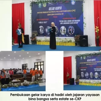 GELAR KARYA PROJEK PENGUATN PROFIL PELAJAR PANCASILA